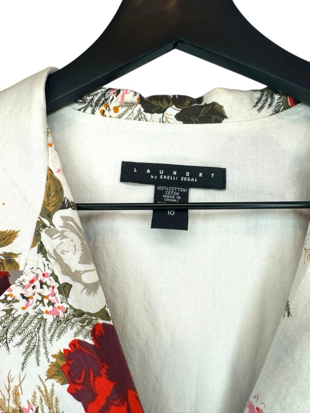 Laundry Shelli Segal Button Up Floral Dress - Picture 4 of 4
